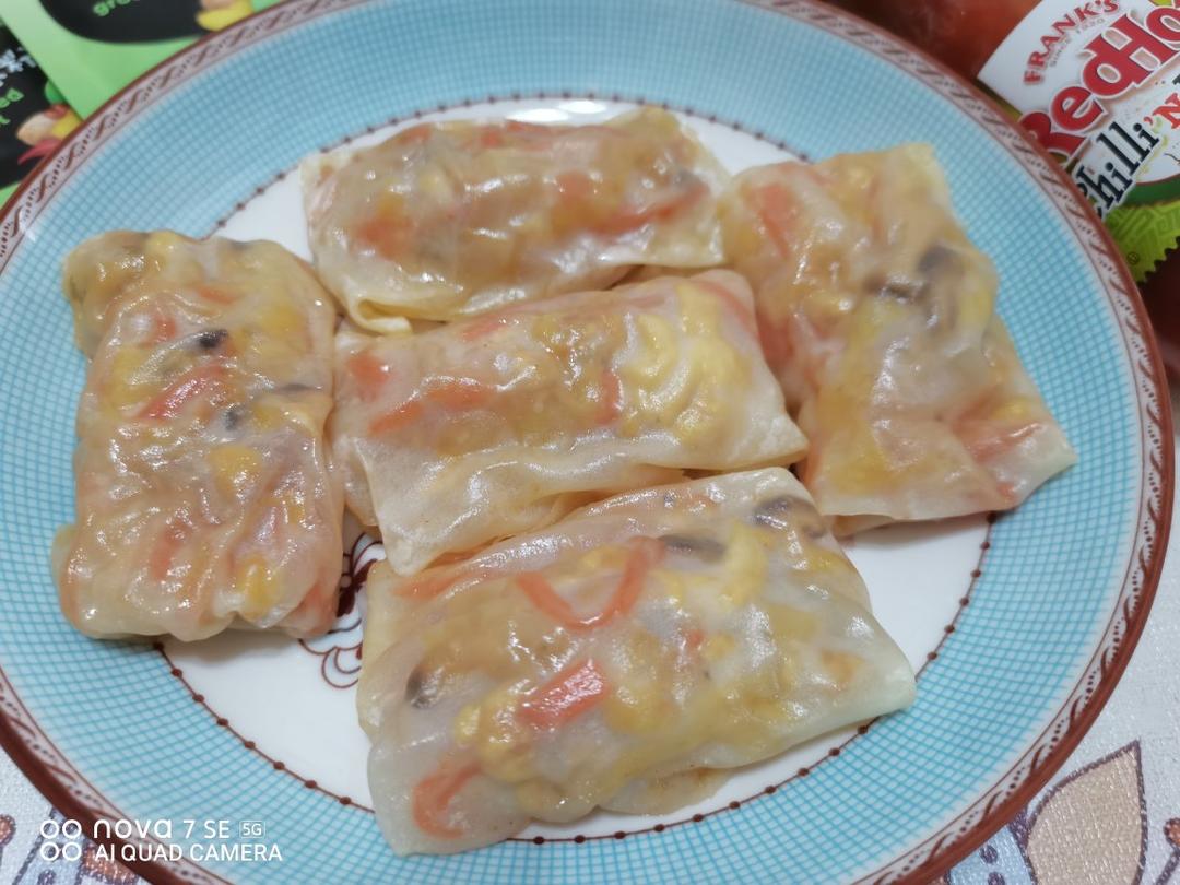 饺子皮春卷