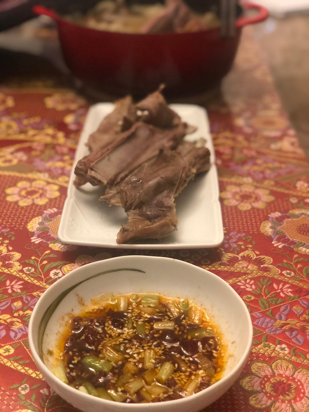 羊肉本身的美好-暖暖的手抓羊排