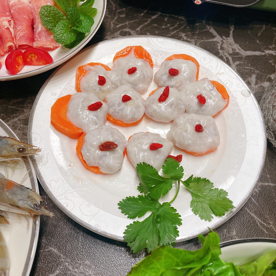 各类火锅摆盘