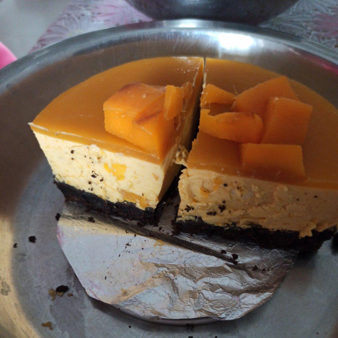 免烤箱🔥芒果慕斯蛋糕（4寸）