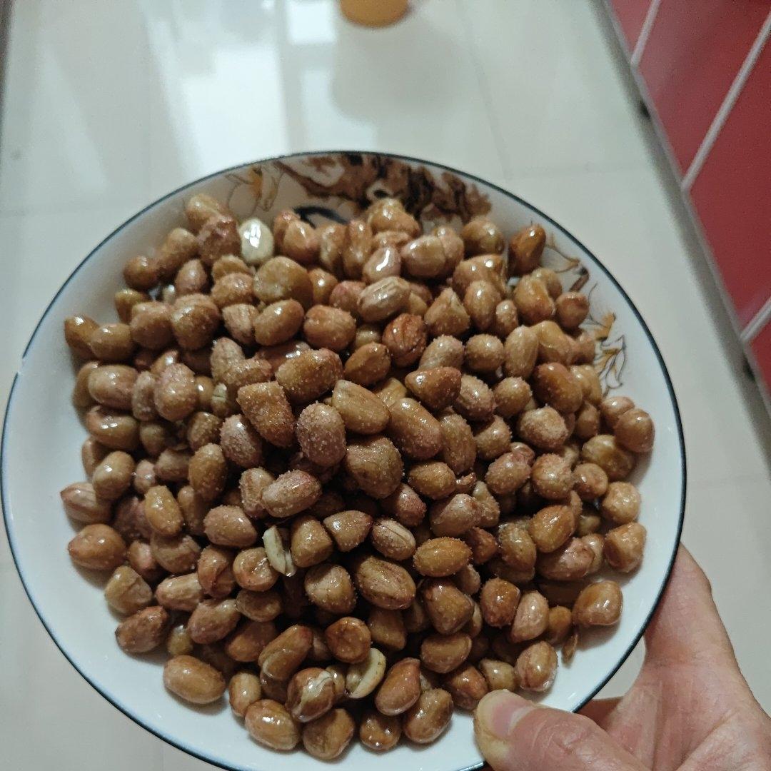 又香又脆不发软的炒花生米