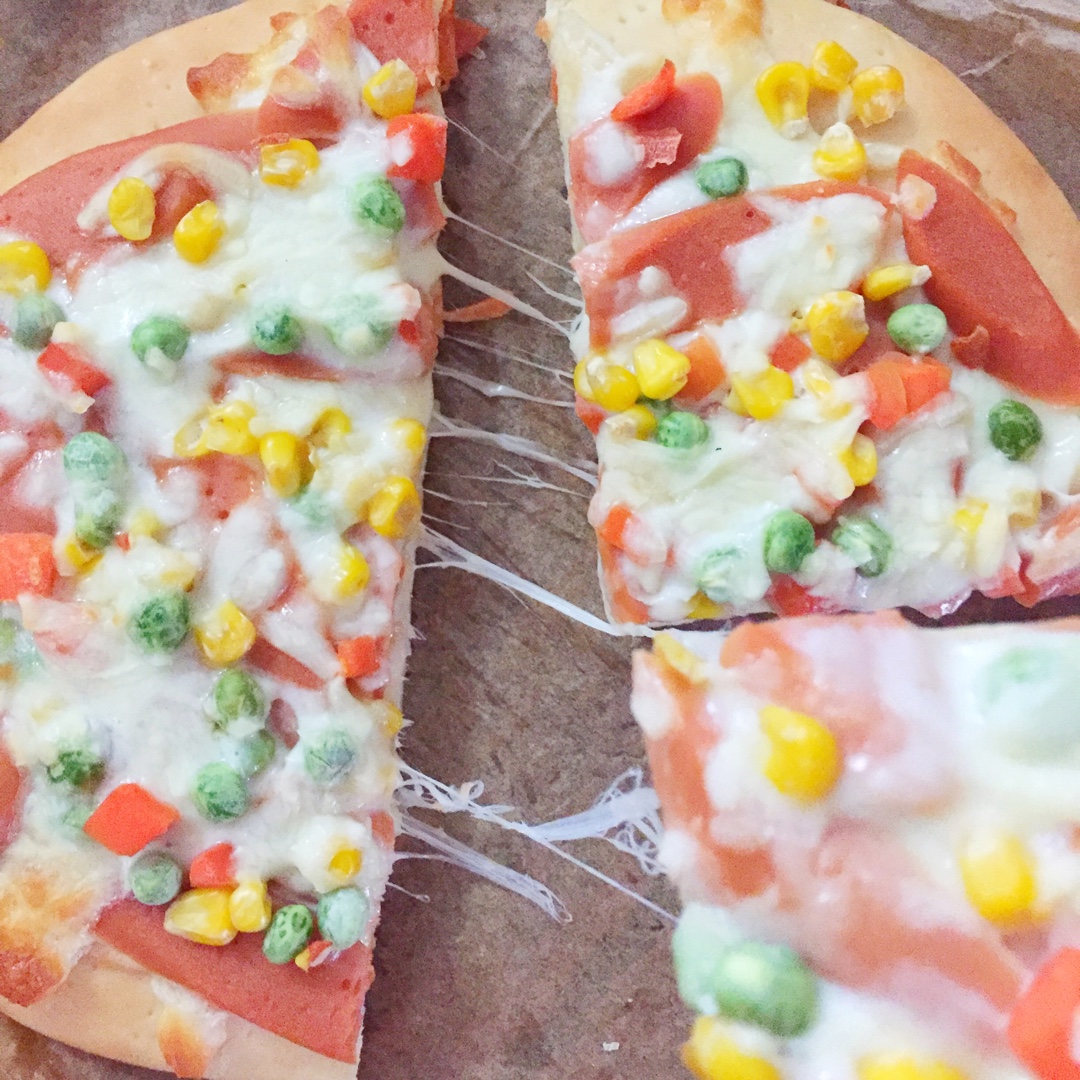 做一张敲好吃的披萨饼底