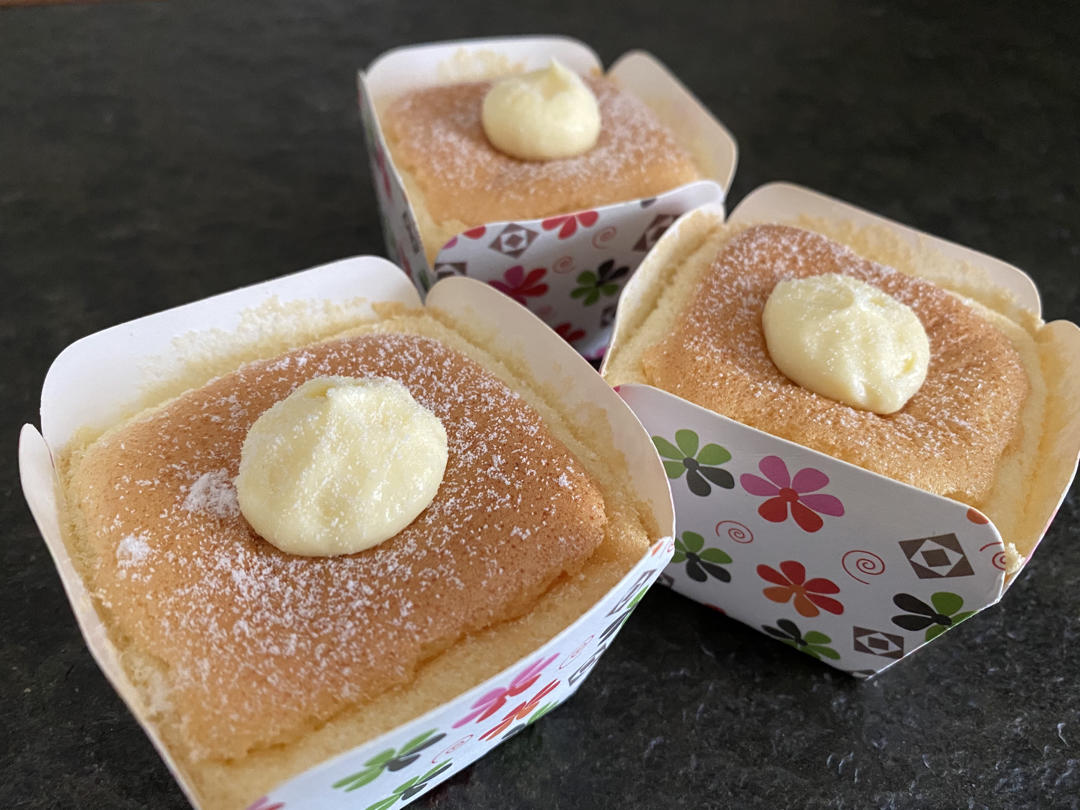 果儿朵儿木啊做的北海道戚风杯