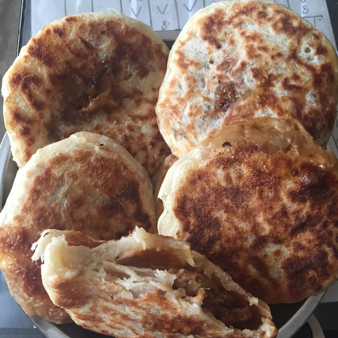 油酥肉火烧 Pork Pie