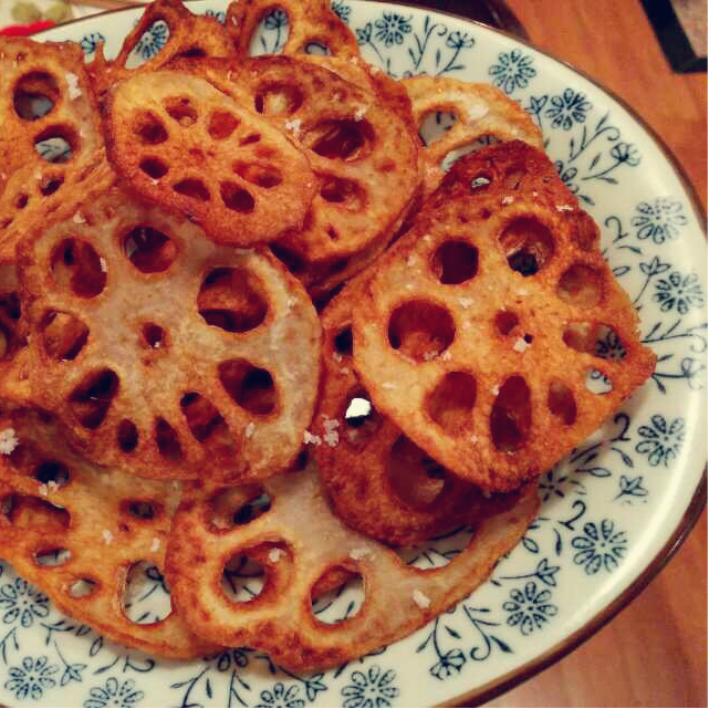 脆炸鲜藕