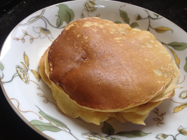 英式蜂蜜草莓松饼Pancake