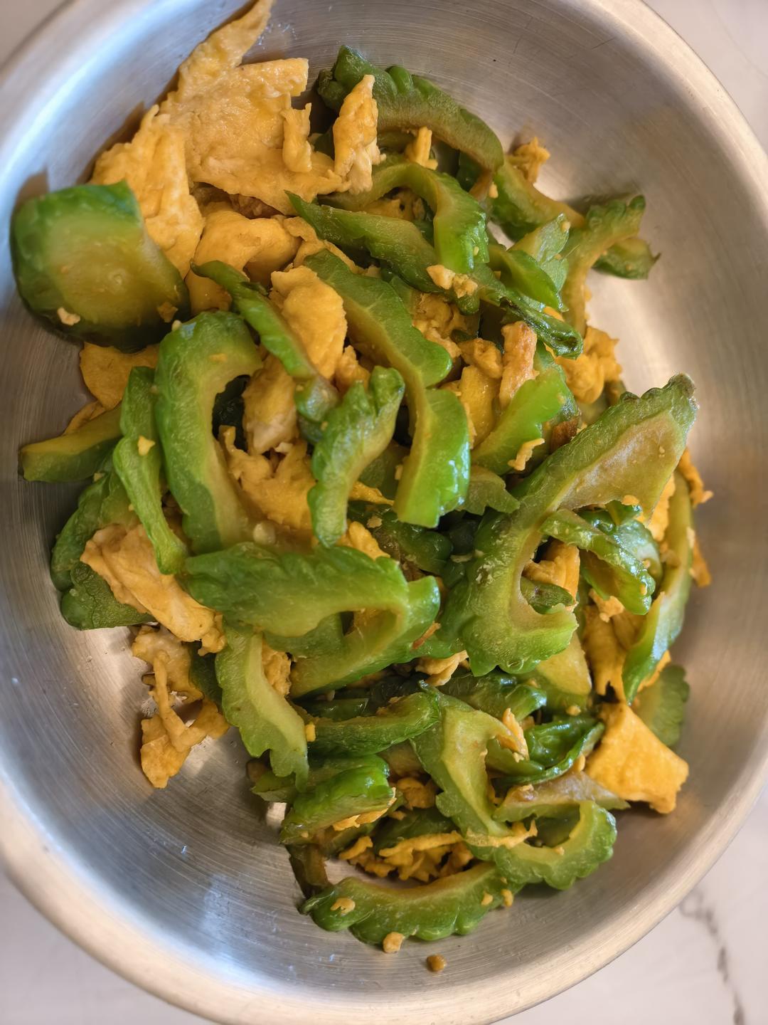 下火🔥菜苦瓜炒蛋