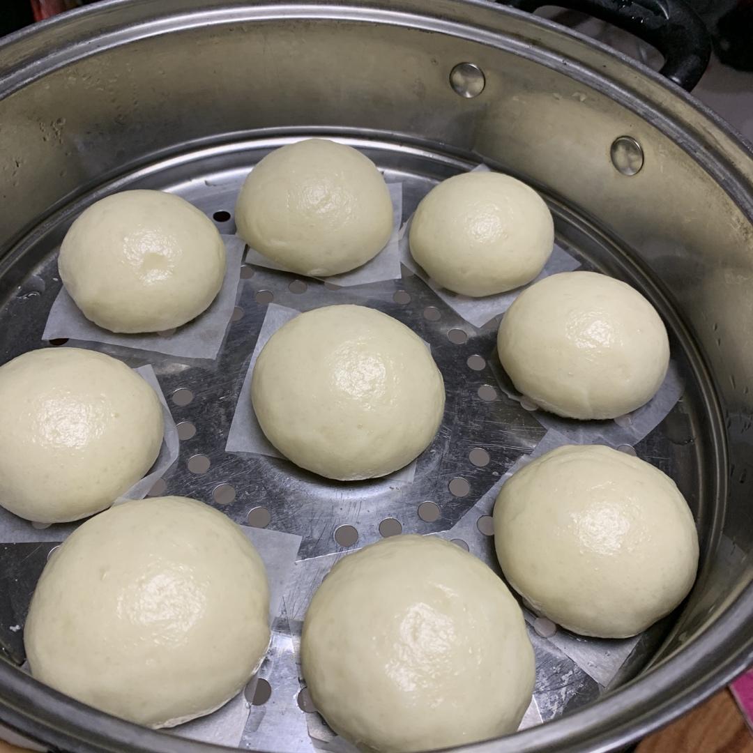 绵软牛奶馒头