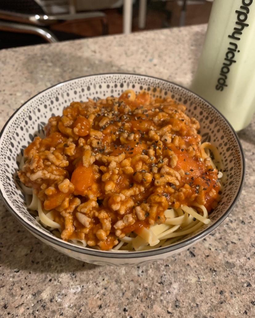 番茄肉酱意大利面