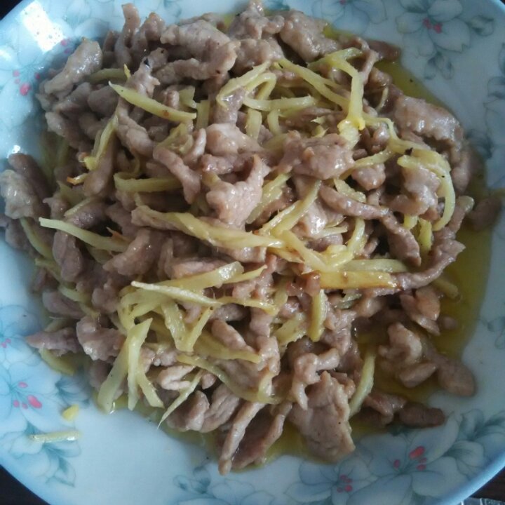 姜丝炒肉