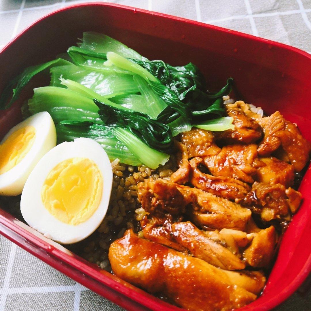 照烧鸡腿饭