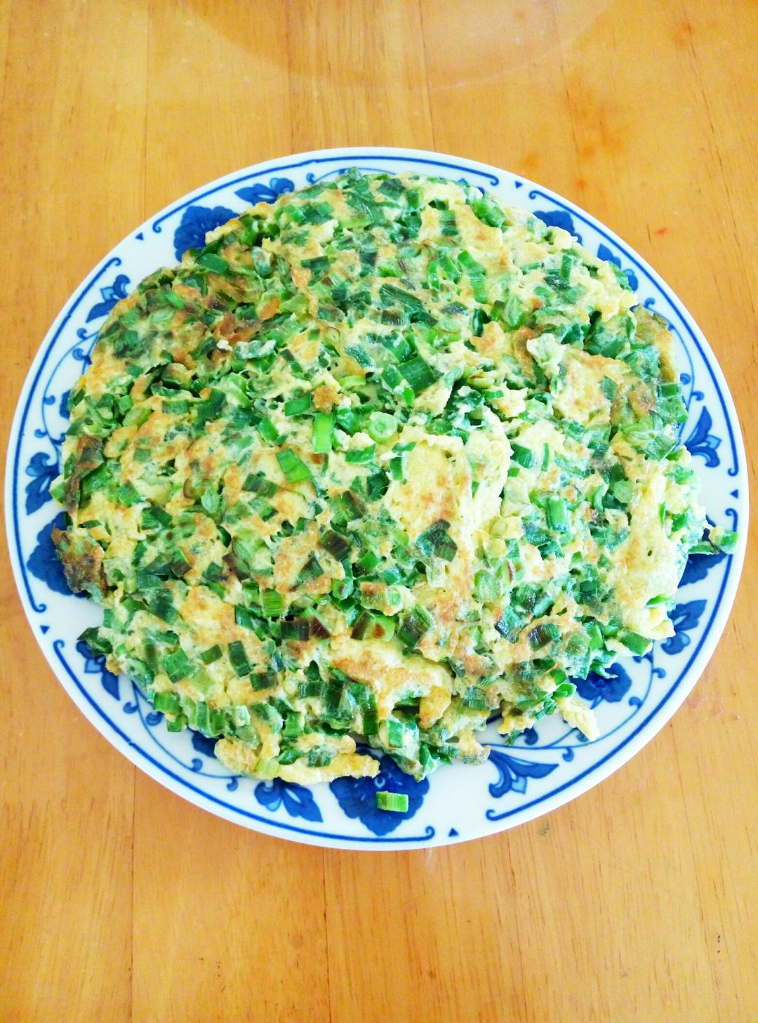 韭菜鸡蛋饼