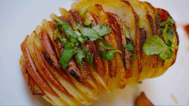 培根风琴烤土豆