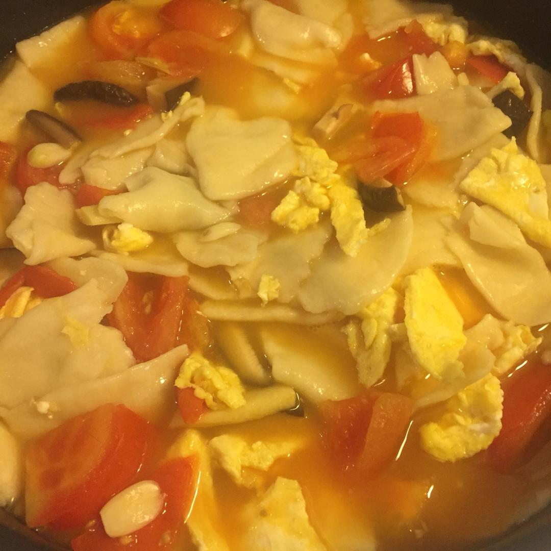 西红柿鸡蛋揪面片