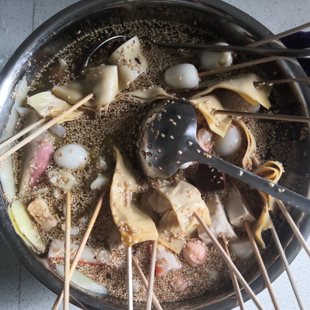 很好吃的冷锅串串