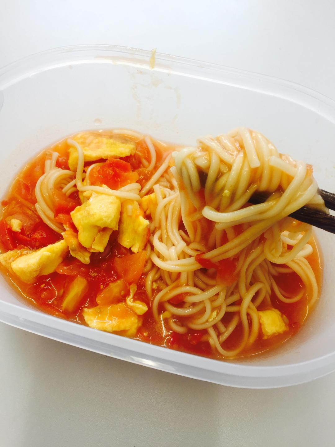 西红柿鸡蛋汤面