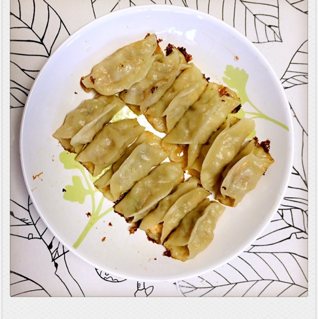 三鲜锅贴