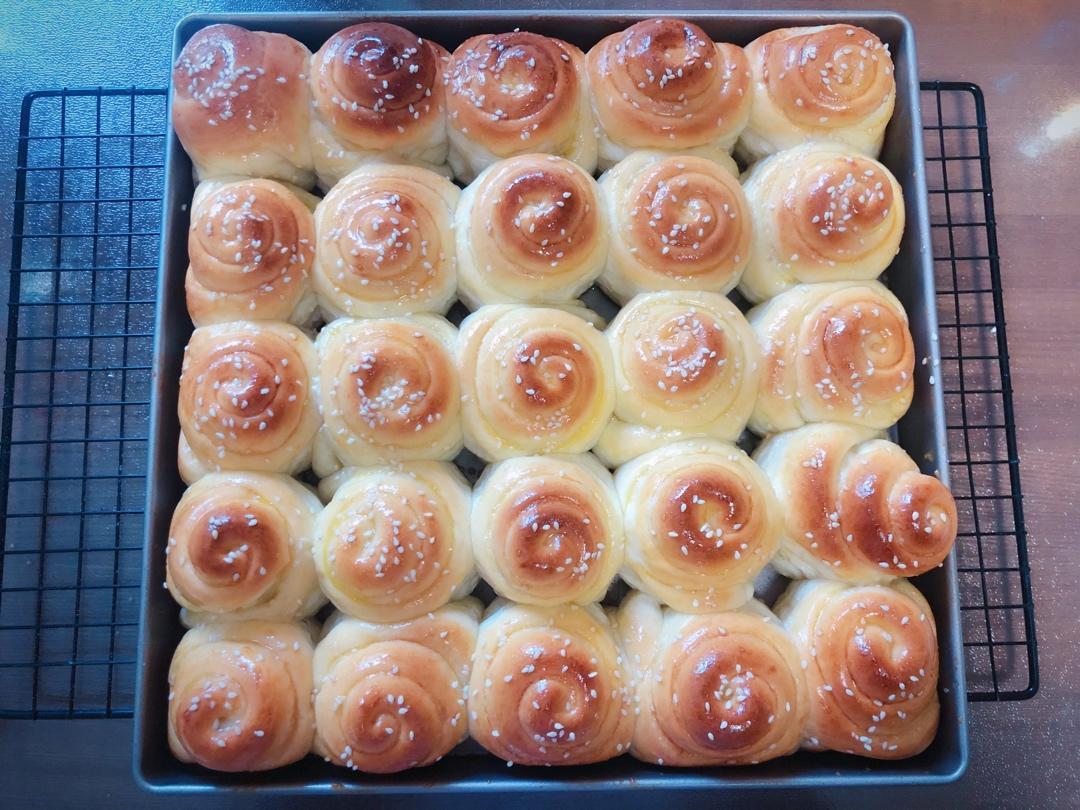 脆底蜂蜜小面包