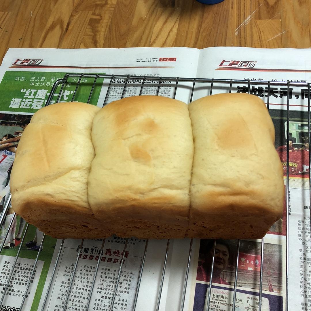 夺命软吐司(๑´ڡ`๑)超软拉丝极速方便的一次发酵吐司