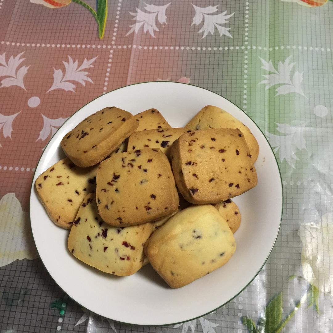 蔓越莓饼干的做法（烤箱做饼干）