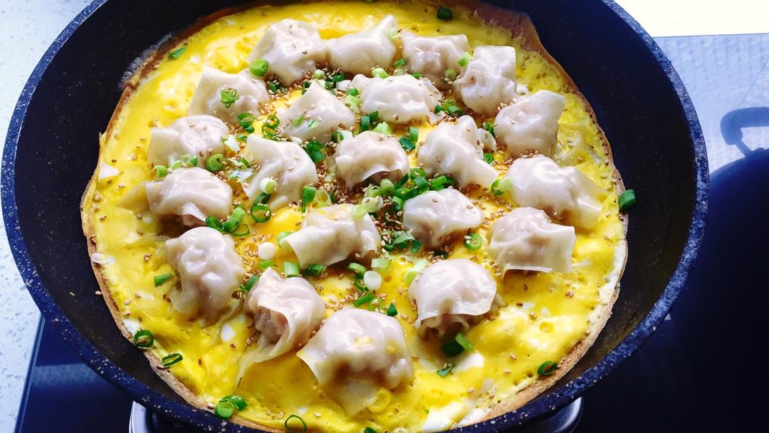 花非花20做的抱蛋煎馄饨