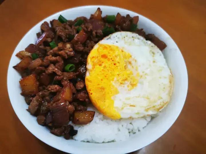 干免治牛肉饭