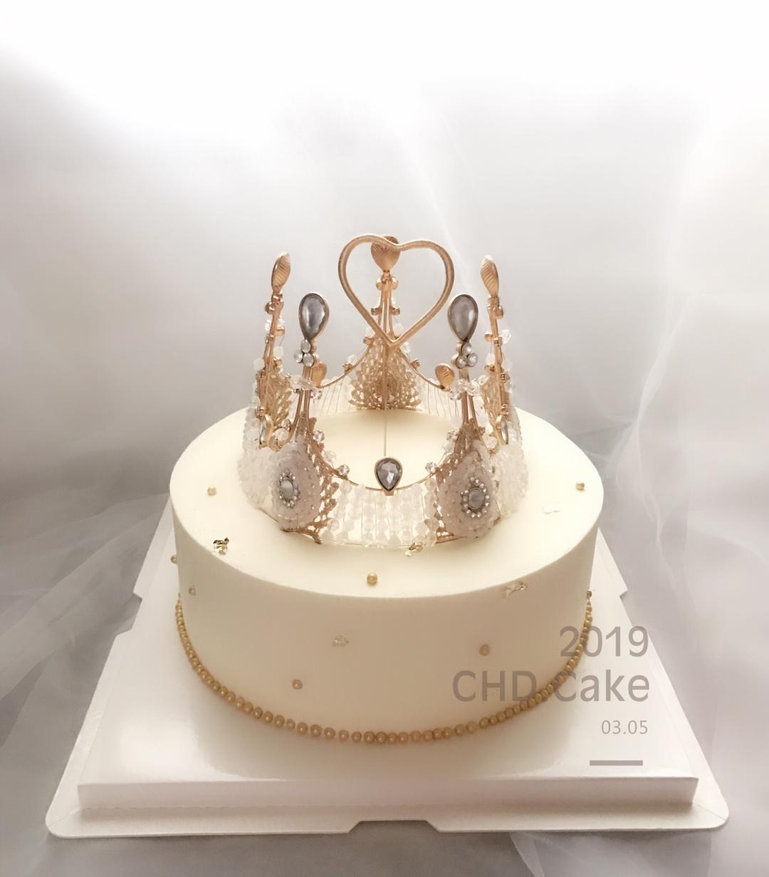 MyQueen主题皇冠蛋糕