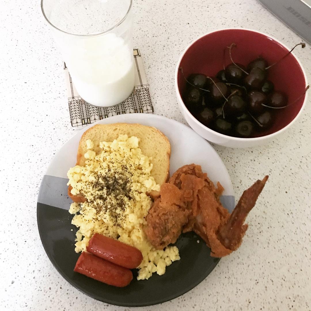 美式炒蛋 scrambled eggs