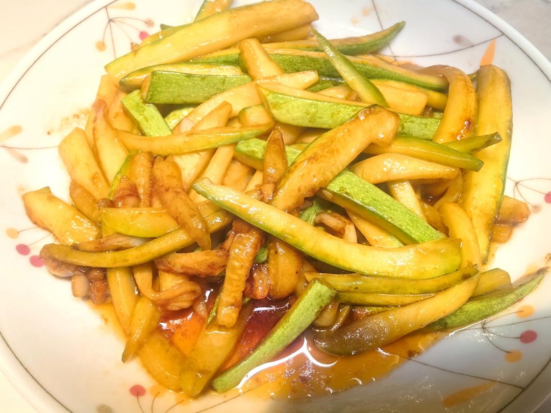 小炒西葫芦