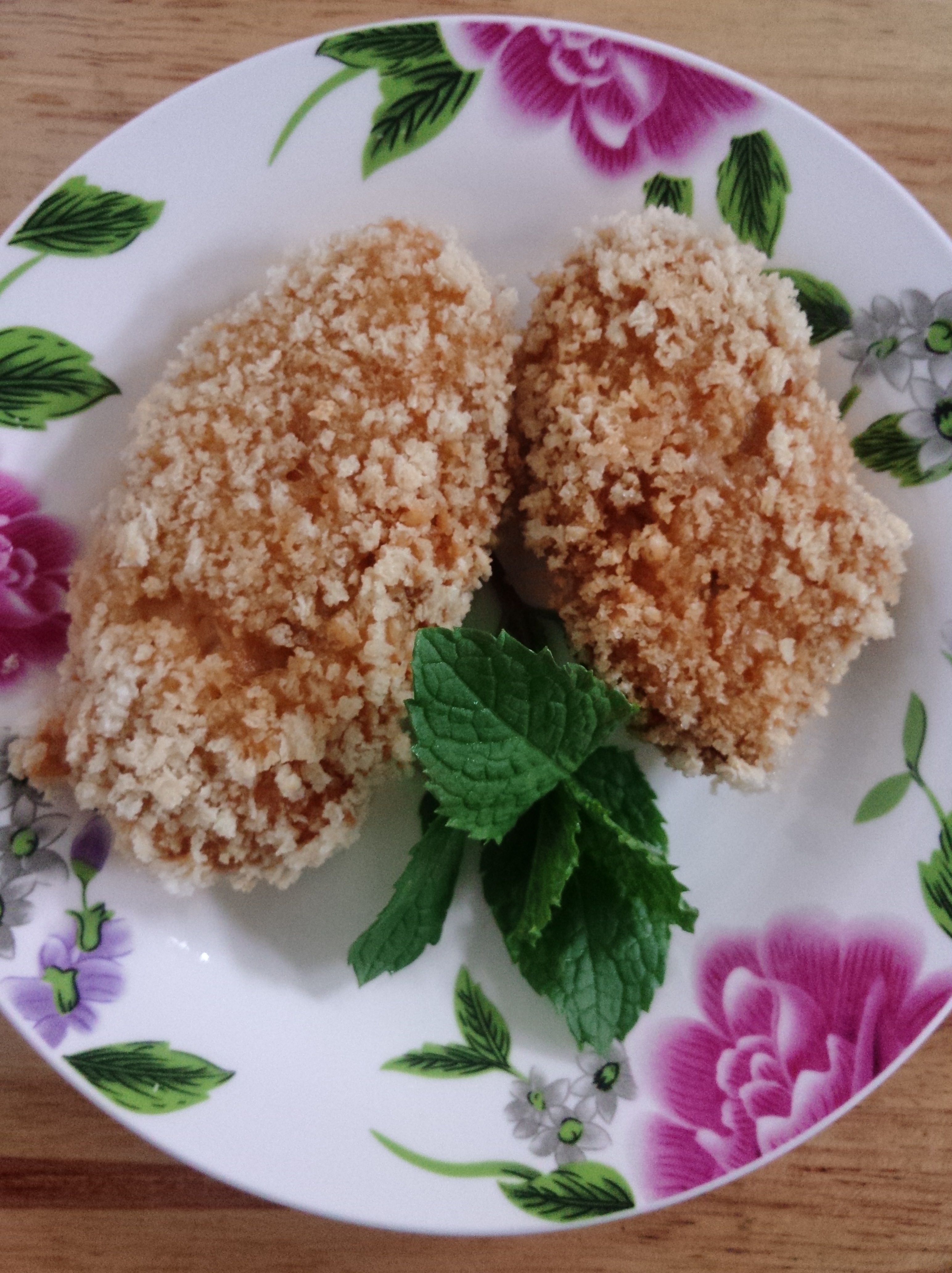 面包糠炸鸡翅