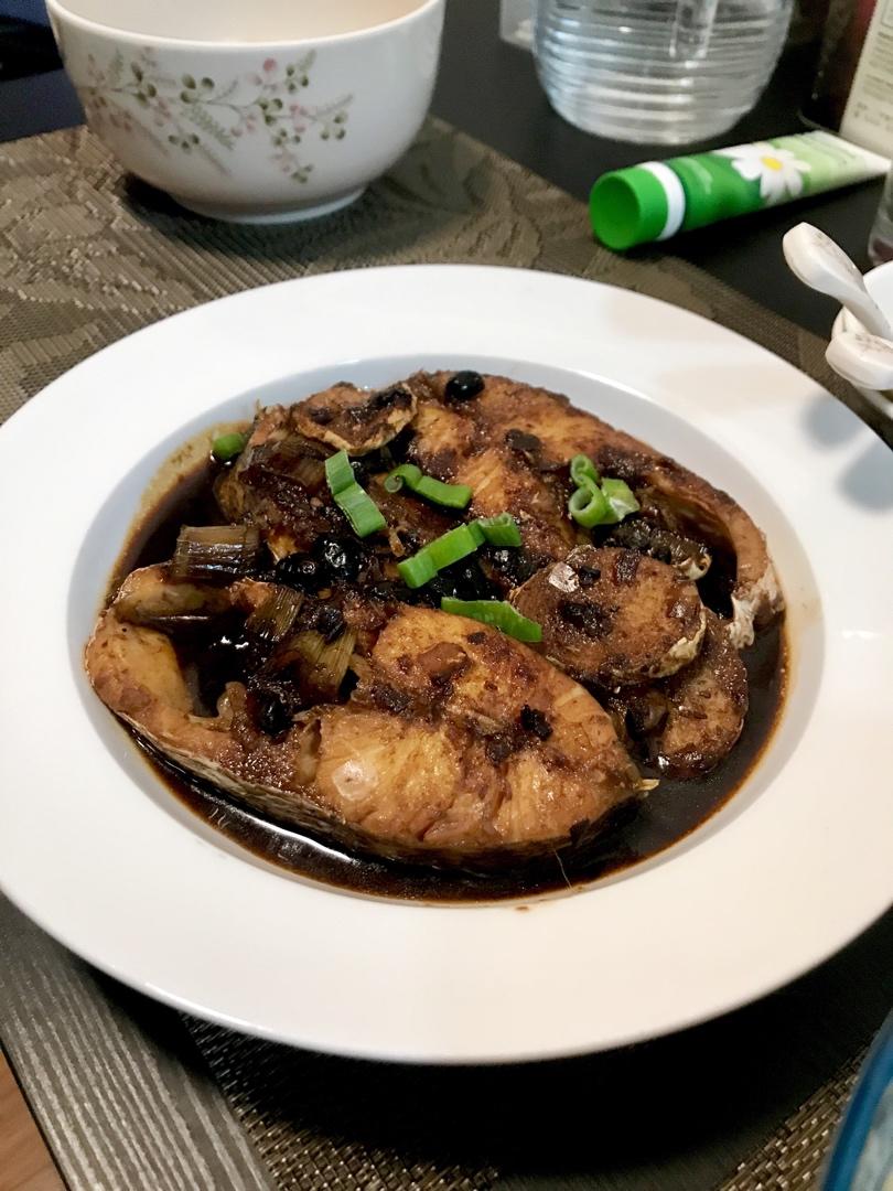 干烧鱼段