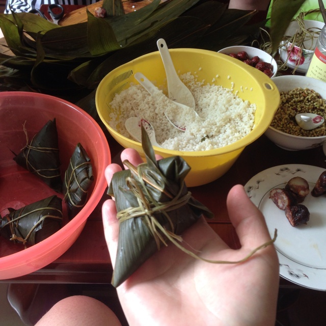 粽子包法