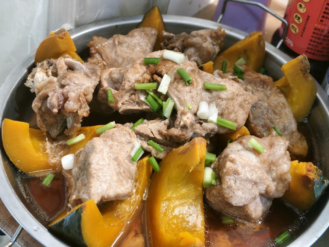 中式-贝贝南瓜蒸排骨