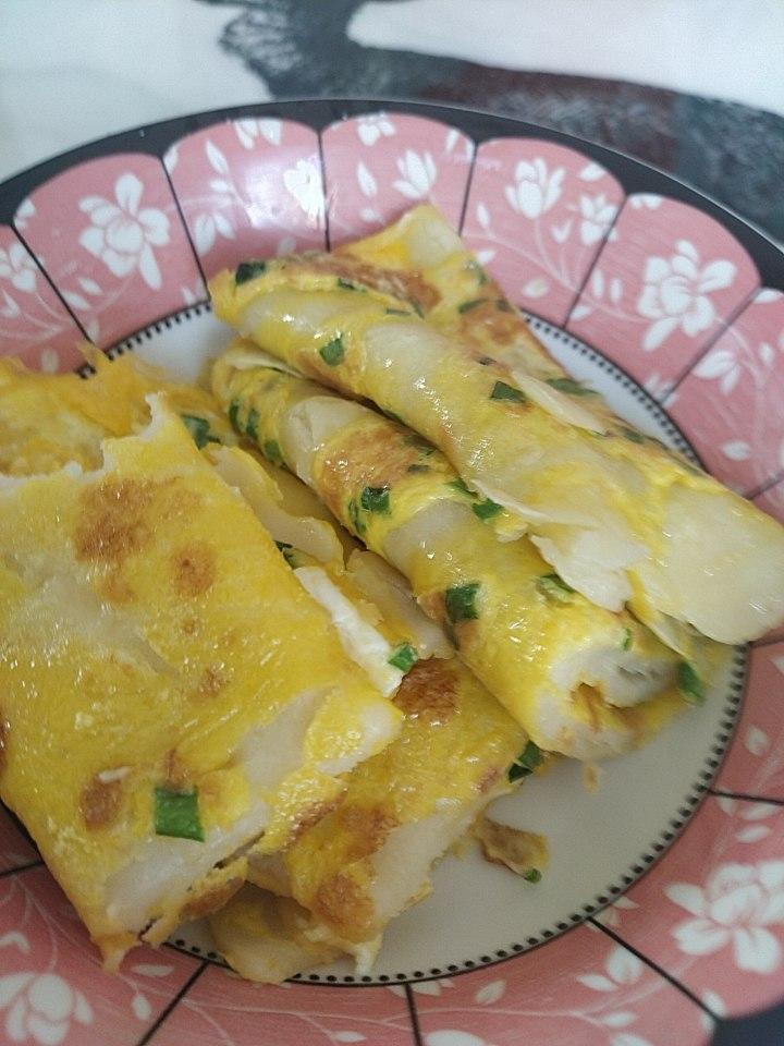 手不粘面轻松搞定早餐鸡蛋饼 省时省力 柔软又劲道 附细节视频详解