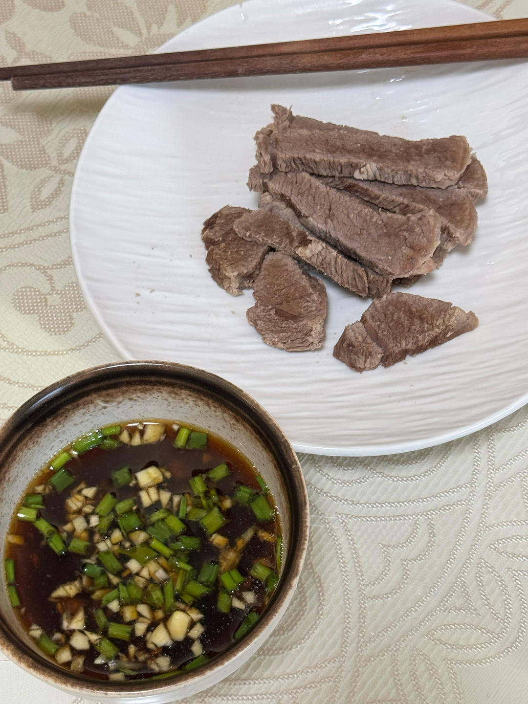 水煮（白切）牛肉-一个转身就能光盘