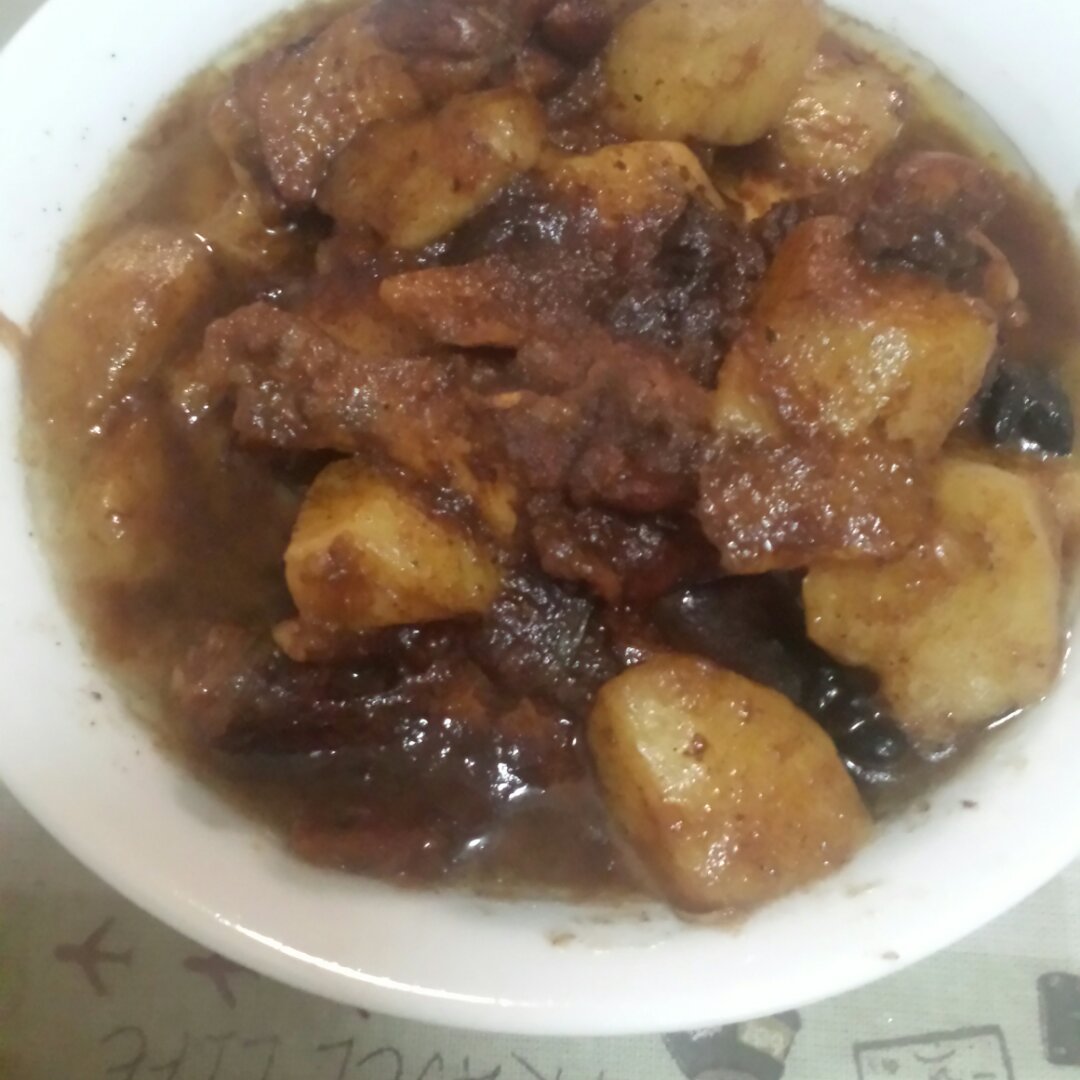 红烧土豆炖鸡腿