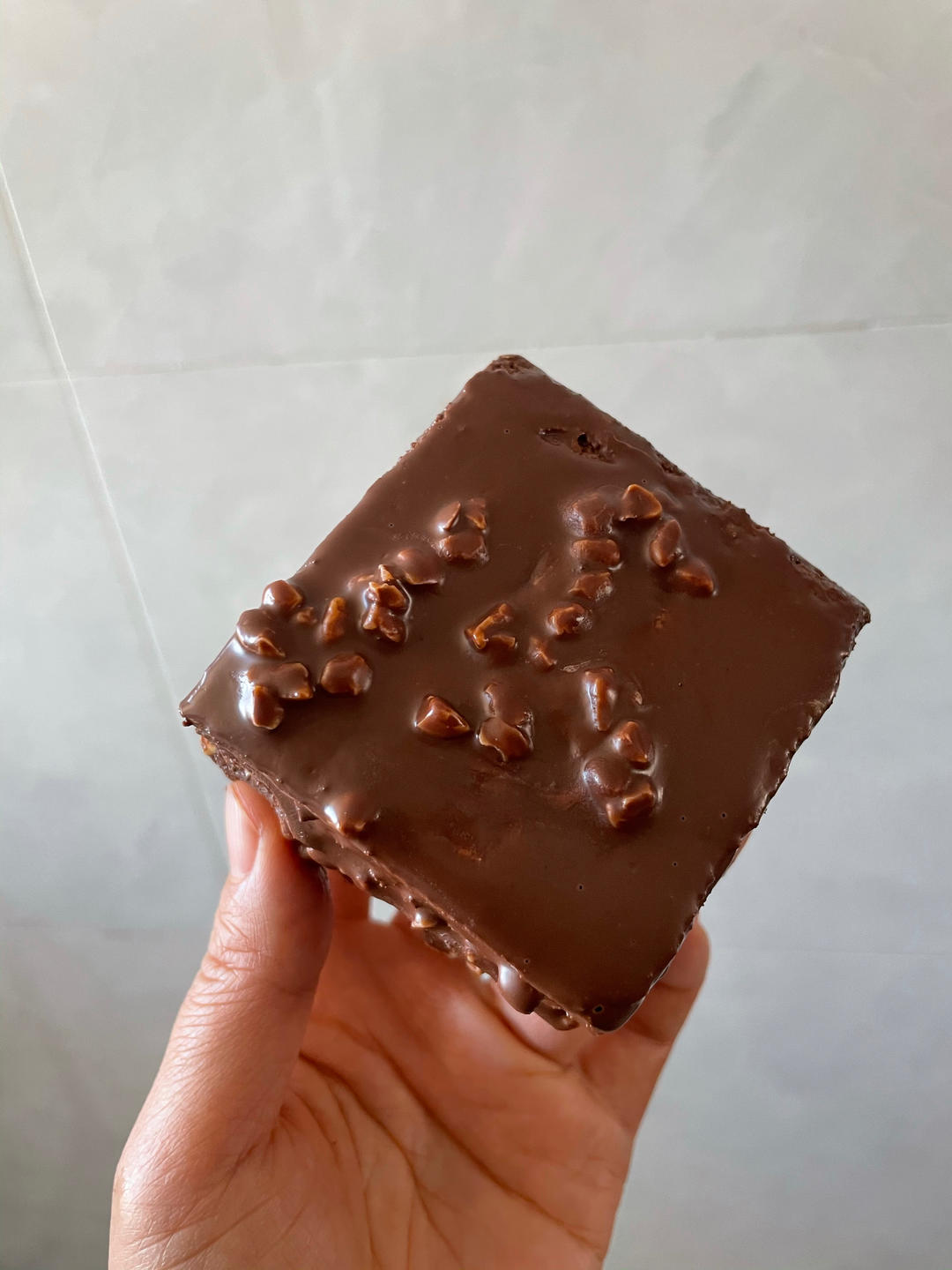外脆里软！咖啡味浓郁！脆皮巧克力摩卡蛋糕🍰