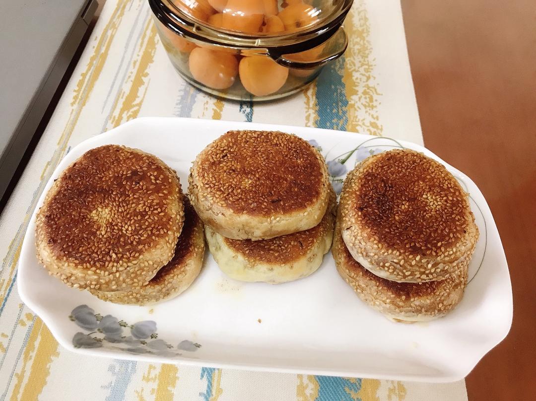 酥软掉渣的天津烧饼