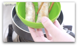 苏蒂宝宝餐：木瓜粥+蔬菜虾仁卷的做法 步骤16