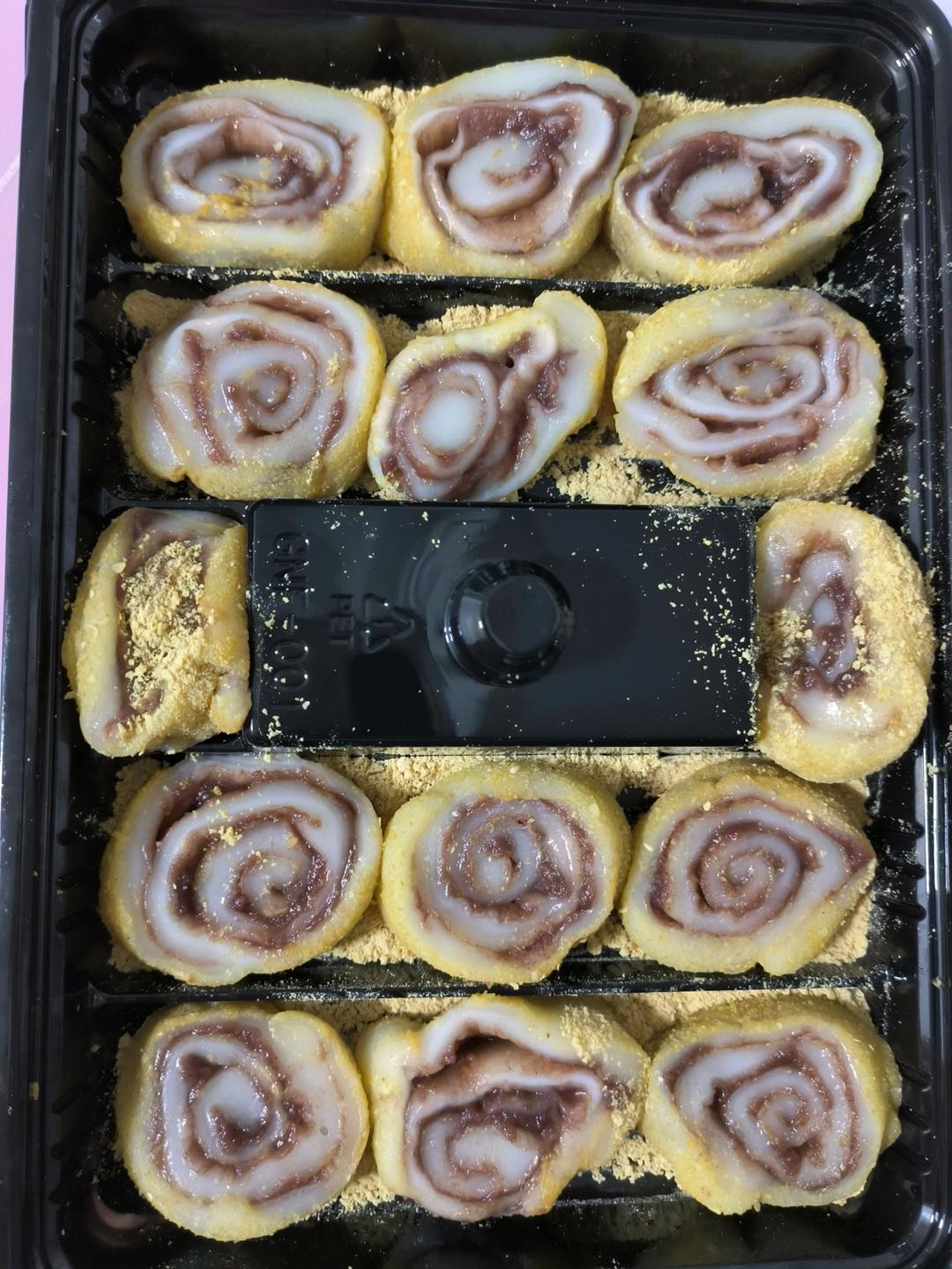 驴打滚/豆面卷，软糯清甜，过夜不硬