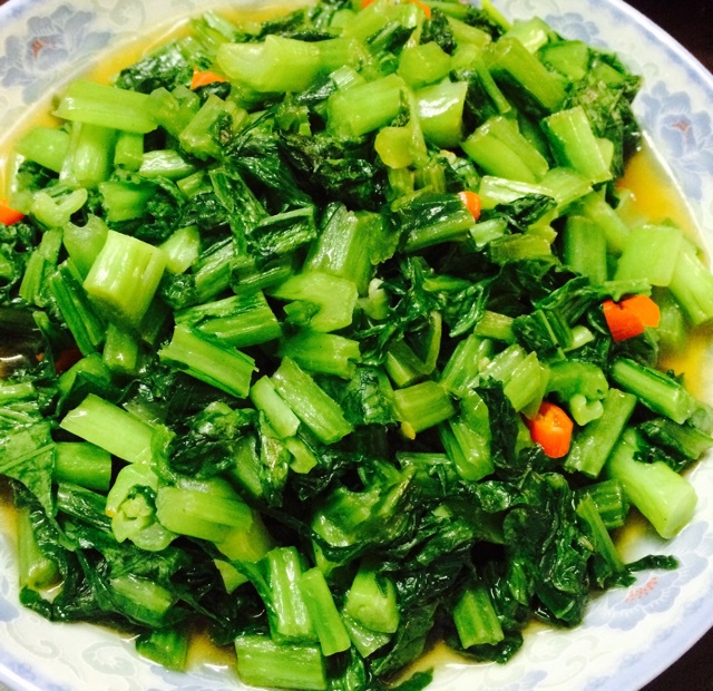 我就是我lovefish做的清炒雪里红