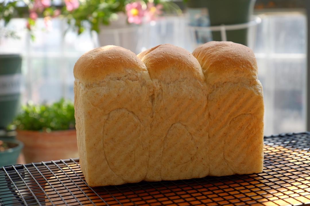 【健康烘培】超低卡黑全麦吐司