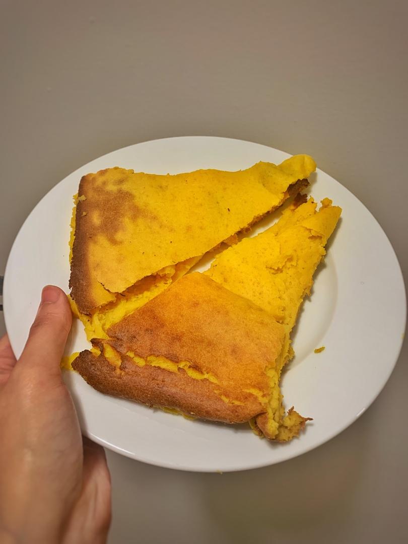 cheese口感的南瓜蛋糕（极简零失败）