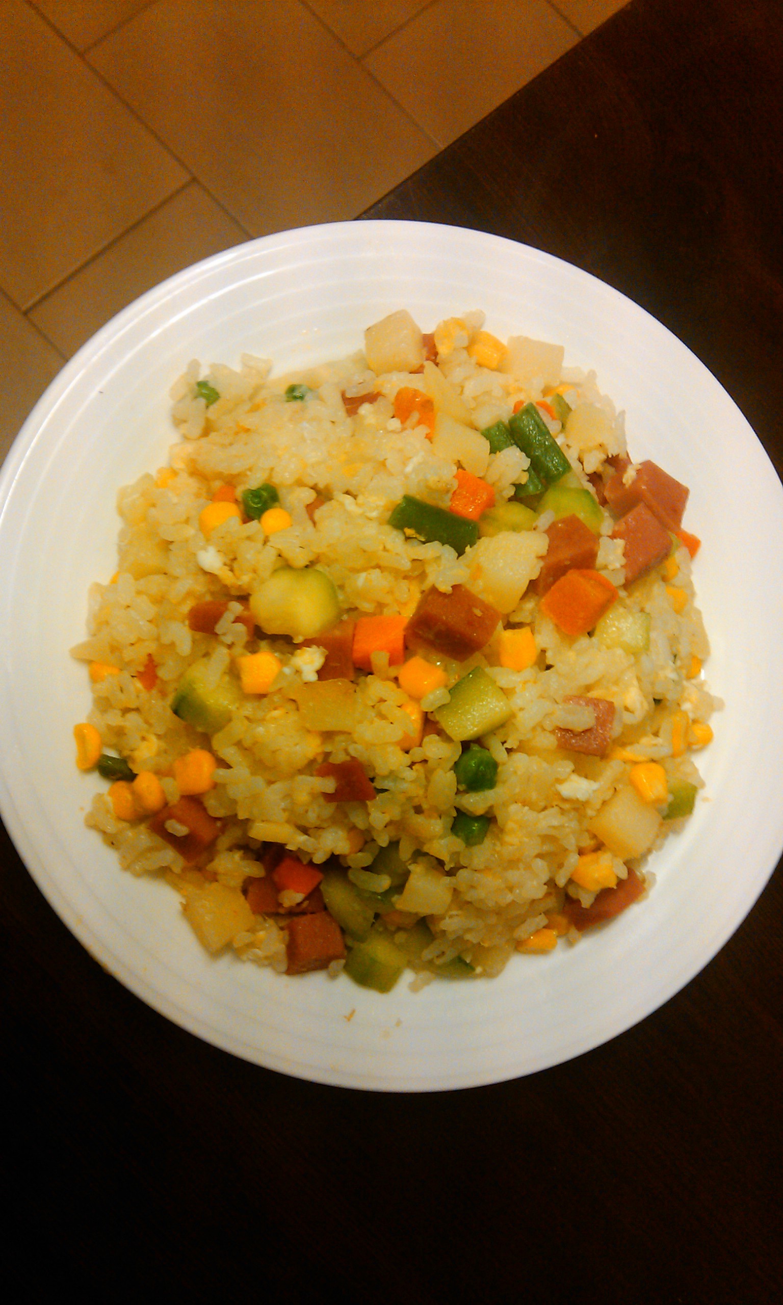 欧烨做的家常扬州炒饭家常扬州炒饭饭首页登录注册作品动态菜单查看