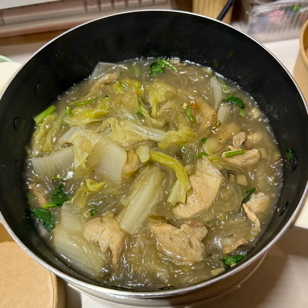 酸菜白菜猪肉粉丝
