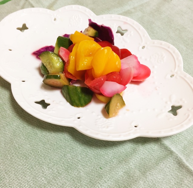 蜂蜜柠檬腌鲜蔬
