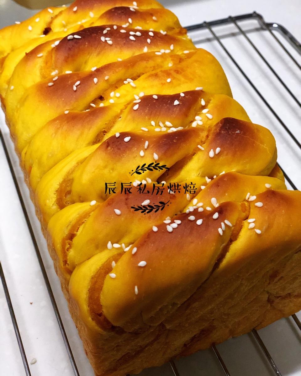 双倍美味南瓜吐司（双重南瓜，美味加倍）