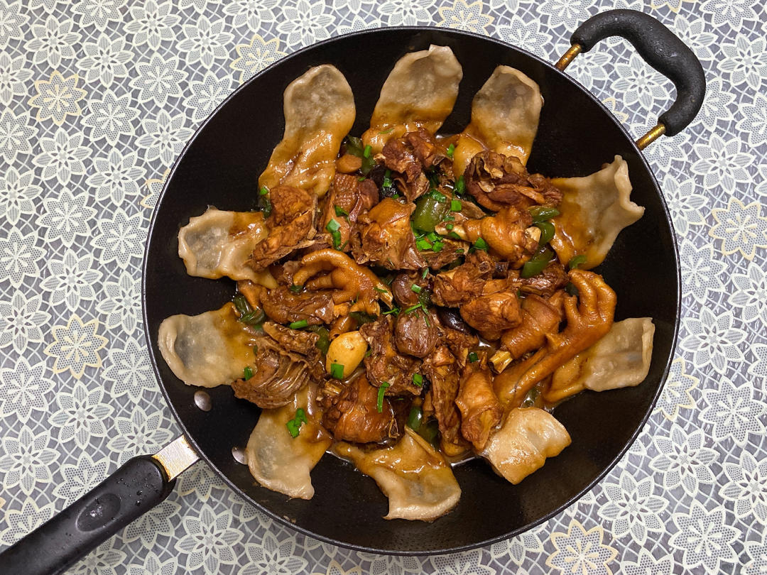 地锅鸡+自制红油【曼食慢语】