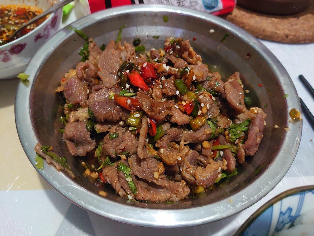 超级快手香菜拌牛肉