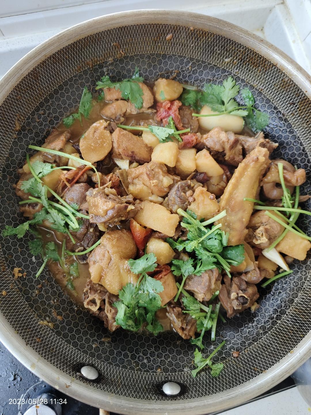 土豆鸡块的做法